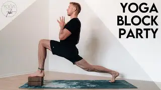 Yoga Block Party - Vinyasa Flow with Blocks for support and strength