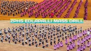 Zphs Edlapalli Mass Drill students ❤️☺️😉#school #zphschool #edlapalli