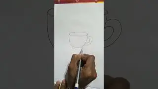 How to draw cup