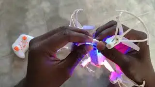 HX750 Drone unboxing and Testing