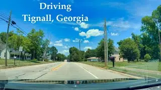 Tignall, Georgia - USA Drive Tour | 4K/60fps