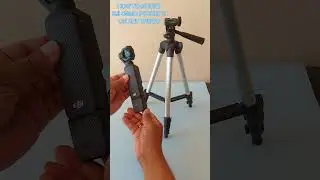 How to Mount DJI Osmo Pocket 3 on Any Tripod (Easy & Secure)  | DJI OSMO POCKET 3  #shortsfeed #dji