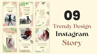 Trendy  Design Instagram Story Motion Graphic Animation | After Effects Templates | Copyright Free