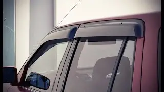 WELLvisors side window deflector vent visor Installation Video Honda CR-V 1st Generation 97-01