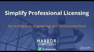 Simplify Professional Licensing for Architecture, Engineering, and Construction Firms