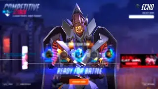SUREFOUR ECHO GAMEPLAY ON LIJIANG TOWER - OVERWATCH 2 SEASON 10 TOP 500