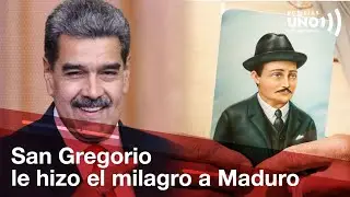 San José Gregorio le hizo el milagro a Maduro, lo rodeó de sus fieles | Noticias UNO