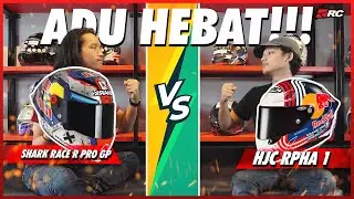 KOMPARASI HELM SHARK RACE R PRO GP VS HJC RPHA 1 ‼️ PERTARUNGAN TOP OF THE LINE HELM PREMIUM🔥