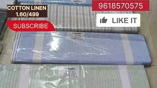 Cotton linen # SUPER STIPES #LIGHT&DARK COLOURS 