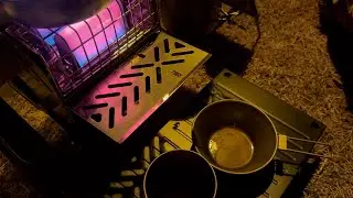 久し振りの野営からCB缶ストーブLive