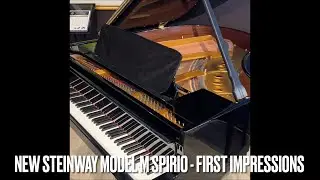 New Steinway model M grand piano in Edmonton - Sound test
