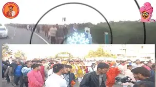 DAY 11||સનાતન ધર્મ ઉત્કર્ષ પદયાત્રા સંઘના સંતો,સાંખ્યયોગી બહેનો,હરિભક્તો ઠંડીમાં સવારે ચાલતાતે દર્શન