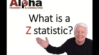 What is a Z statistic?  Online ASQ Certification Preparation Training.
