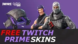 How to get TWITCH PRIME SKINS FOR FREE Fortnite Battle Royale!