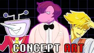 Analyzing Deltarune Concept Art