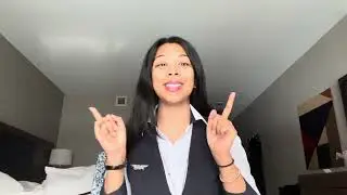 3 months as a flight attendant…