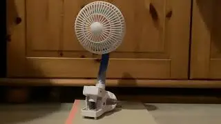 Rainbow mini baby fan