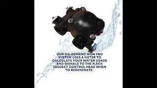 AFWFilters Iron Pro Softener with Fleck 5600sxt Control Valve #water #watertreatment #watersoftener