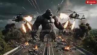 King Kong's Army vs Military | Godzilla Rescue