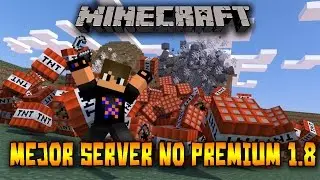 TNT RUN | SERVER NO PREMIUM 1.8 | MINECRAFT 2016