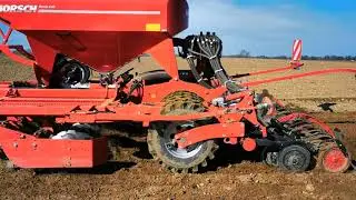 Pokaz Ciągnika Massey Ferguson 7722 S D6 + Horsch Pronto 4 DC