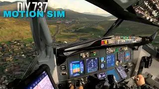Реалистичный симулятор движения самолета Boeing 737 из Бергена на Фарерские острова от BeyondATC.