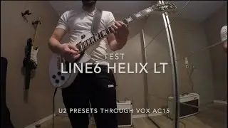Line6 Helix LT - U2 Presets