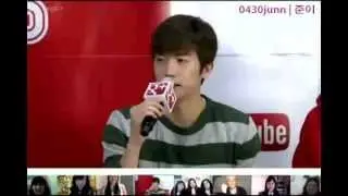 [LQ] 130313 2PM Google+ Hangout - Wooyoung Speaking Thai