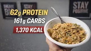 62g Protein Creamy Pasta 🍝 | Clean Carbs Meal for Lean Muscle Building