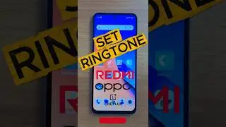 Как изменить рингтон на телефонах Redmi, Oppo, One Plus, Honor #redmi