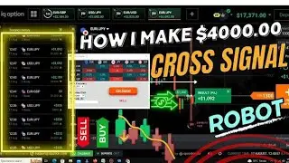 The Most Powerful IQ Option Trading Robot Indicator Cross Signal