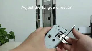 D23 double fingerprint lock for hdb gate installtion video