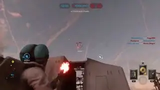 TIE Fighter kill with a heavy blaster FTW