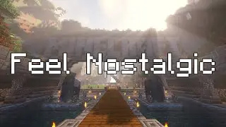 Feel Nostalgia | Cozy Water & Bird Sounds (Minecraft Ambience)