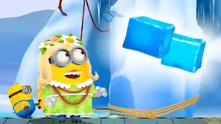 Spring Minion is Collecting Ice - Ice ice Rocket Special Mission
