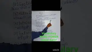 #vocabulary #word power made easy #12th #english speaking #SSC #BANK #PET #CGL #TGT #PGT #TET #LT