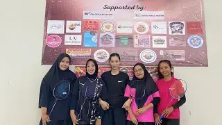 Cara menyesuaikan dengan pasangan saat bermain badminton Lia/Nanik Vs Santi/ Dwisa 31/01/2026