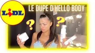 LIDL ✨DUPE HELLO BODY✨skin care CIEN