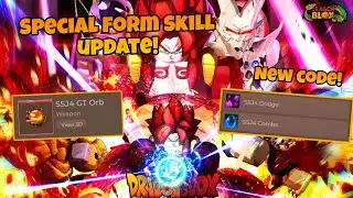 (New Code) They Added New Skills - Special Form Skill Update! | Dragon Blox Roblox
