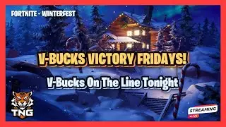 🔴 [LIVE] Fortnite V-Bucks Victory Friday 🔥 Ranked, Winterfest Quests & GIVEAWAY!