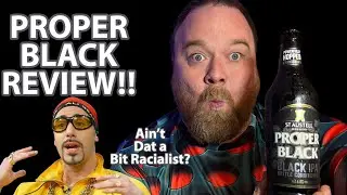 St Austell - Proper Black|6%|Black IPA Beer Review!!