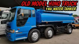 OLD MODEL HINO TRUCK WITH 14KL WATER TANKER JAPAN SURPLUS