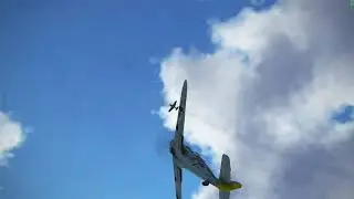 IL2 GB La5FN vs BF109G-14 Energy Loop and reversal