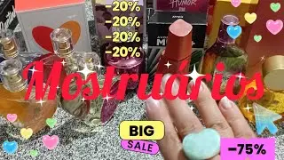 SALDÃO DE MOSTRUÁRIO! MUITO PERFUMEEE!!!