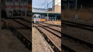 Tobu 30000 and Tobu 50000 series commuters crossing #japan #train #電車 #鉄道 #railway #日本