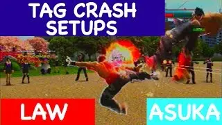 Tekken-Tag-2 Tag Crash Setups [Law & Asuka]