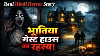 Real Hindi Horror Story 2😱| Animated Horror | भूतिया गेस्ट हाउस का रहस्य! #bhutiya
