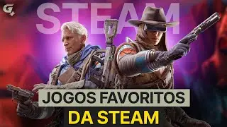 OS 10 GAMES MAIS JOGADOS NA STEAM - AT&Eacute; O MOMENTO !