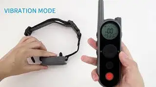 operation guide- dog training collar with long remote distance e collar (Mimofpet X1 Model)