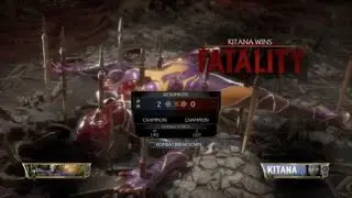 Kombat League S-12 : Straight_Clowning ( Kitana ) vs. BradLand022 ( Kitana )